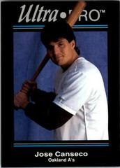 Jose Canseco #P5 Baseball Cards 1992 Rembrandt Ultra Pro Promos Prices