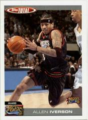 Allen Iverson Basketball Cards 2004 Topps Total Prices