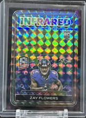 Zay Flowers [Interstellar] #10 Football Cards 2023 Panini Spectra Infrared Prices