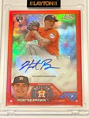 Hunter Brown [Red] #AC-HB Baseball Cards 2023 Topps Chrome Update Autographs Prices