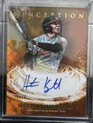 Heston Kjerstad [Orange] #PA-HK Baseball Cards 2021 Bowman Inception Autographs Prices