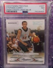 Stephen Curry [Draft Picks Light Blue] Basketball Cards 2009 Panini Prestige Prices