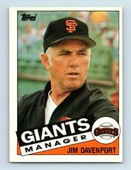 Jim Davenport #27T Baseball Cards 1985 Topps Traded Prices