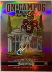 DeVonta Smith #OC-DS Football Cards 2021 Panini Prizm Draft Picks On Campus Prices
