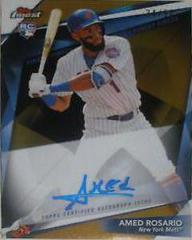 Amed Rosario [Gold Refractor] Baseball Cards 2018 Topps Finest Firsts Autographs Prices