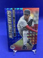 Pedro Martinez [Blue] Baseball Cards 2021 Panini Mosaic All Time Greats Prices