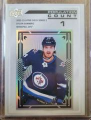 Dylan Samberg [1] Hockey Cards 2022 Upper Deck Population Count Prices