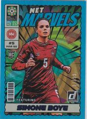 Simone Boye [Blue] Soccer Cards 2023 Donruss FIFA Women's World Cup Net Marvels Prices