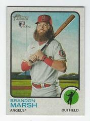 Brandon Marsh [Flip Stock] #176 Baseball Cards 2022 Topps Heritage Prices