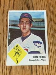 Glen Hobbie #31 Baseball Cards 1963 Fleer Prices