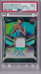 Shai Gilgeous Alexander [Tie Dye] Basketball Cards 2018 Panini Select Rookie Jersey Autographs Prices