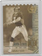 John Elway [Century Collection] #16 Football Cards 1999 Upper Deck Century Legends Prices