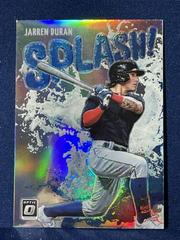 Jarren Duran [Holo] Baseball Cards 2022 Panini Donruss Optic Splash Prices