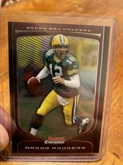 Aaron Rodgers [Refractor] #6 Football Cards 2009 Bowman Chrome Prices