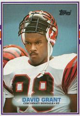 David Grant Football Cards 1989 Topps Prices