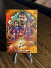 Ilkay Gundogan [Orange Foilboard] #NS-3 Soccer Cards 2023 Topps UEFA Club Now Starring Prices