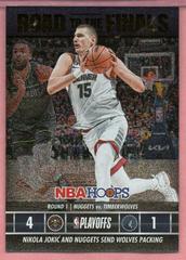 Nikola Jokic #5 Basketball Cards 2023 Panini Hoops Road to the Finals First Round Recap Prices