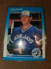 Tom Henke #228 Baseball Cards 1987 Fleer Prices