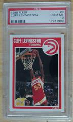 Cliff Levingston #3 Basketball Cards 1989 Fleer Prices