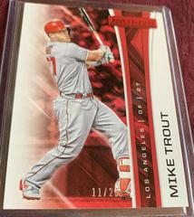 Mike Trout [Red] #18 Baseball Cards 2018 Panini Chronicles Rookies & Stars Prices