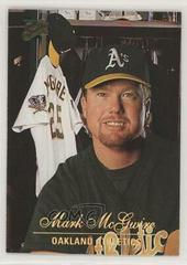 Mark McGwire #4 Baseball Cards 1994 Studio Prices