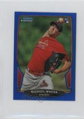 Michael Wacha [Blue Refractor] #121 Baseball Cards 2013 Bowman Chrome Prices