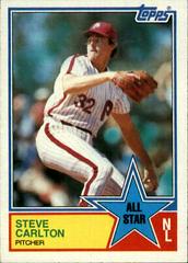 Steve Carlton #406 Baseball Cards 1983 Topps Prices