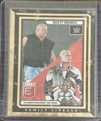 Dusty Rhodes / The American Nightmare Cody Rhodes [Gold] #10 Wrestling Cards 2023 Donruss Elite WWE Family Lineage Prices