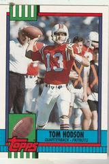 Tom Hodson #127T Football Cards 1990 Topps Traded Prices
