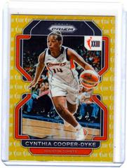 Cynthia Cooper Dyke [Gold] #160 Basketball Cards 2022 Panini Prizm WNBA Prices