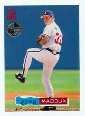 Greg Maddux [Members Only] #544 Baseball Cards 1994 Stadium Club Prices