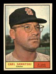 Carl Sawatski #198 Baseball Cards 1961 Topps Prices