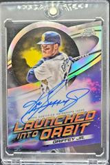 Ken Griffey Jr. Baseball Cards 2022 Topps Cosmic Chrome Launched Into Orbit Autographs Prices