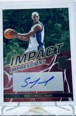Sam Cassell [Red] Basketball Cards 2022 Panini Donruss Elite Impact Impressions Prices