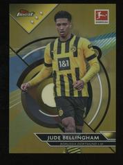 Jude Bellingham [Gold] #42 Soccer Cards 2022 Topps Finest Bundesliga Prices