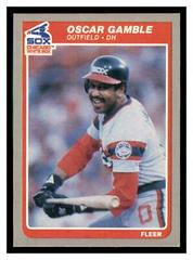 Oscar Gamble #U-44 Baseball Cards 1985 Fleer Update Prices