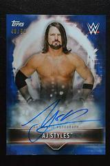 AJ Styles [Bronze] #A-AJ Wrestling Cards 2019 Topps WWE Road to Wrestlemania Autographs Prices