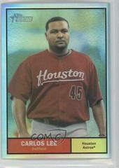 Carlos Lee #C149 Baseball Cards 2010 Topps Heritage Chrome Prices
