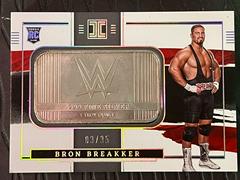Bron Breakker Wrestling Cards 2022 Panini Impeccable WWE Silver Logo Prices
