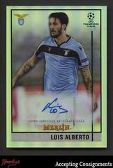 Luis Alberto #BCA-LA Soccer Cards 2020 Topps Merlin Chrome UEFA Champions League Autographs Prices