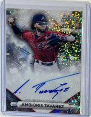 Ambioris Tavarez [Speckle] #PA-AT Baseball Cards 2023 Bowman Sterling Prospect Autograph Prices