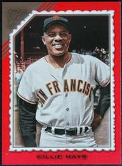 Willie Mays [Red] #78 Baseball Cards 2022 Topps Gallery Prices