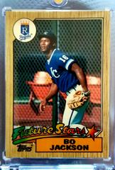 Bo Jackson [Future Stars] #170 Baseball Cards 1987 Topps Tiffany Prices