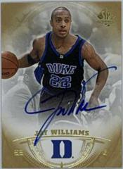 Jay Williams Autograph Basketball Cards 2013 SP Authentic Prices