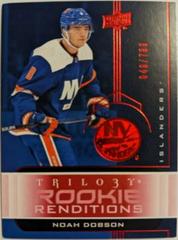 Noah Dobson Hockey Cards 2019 Upper Deck Trilogy Rookie Renditions Prices