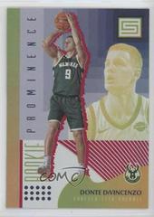 Donte DiVincenzo [Red] #16 Basketball Cards 2018 Panini Status Rookie Prominence Prices