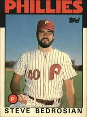 Steve Bedrosian Baseball Cards 1986 Topps Traded Tiffany Prices