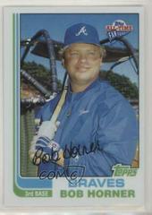 Bob Horner #75 Baseball Cards 2003 Topps All Time Fan Favorites Prices