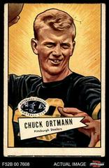 Chuck Ortmann #132 Football Cards 1952 Bowman Large Prices
