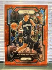 Paolo Banchero [Choice Red] #100 Basketball Cards 2023 Panini Prizm Prices